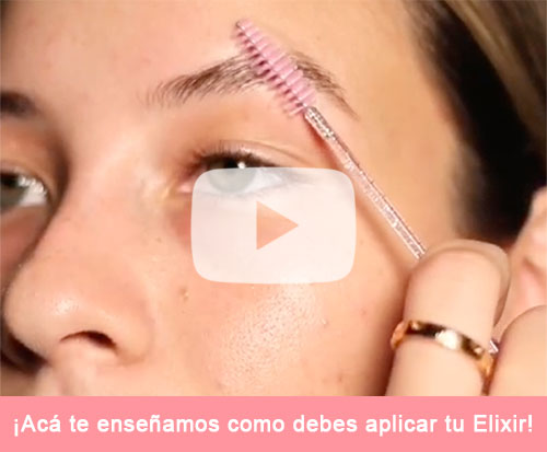 Cómo aplicar el Exilir para Cejas by Edzia Ponce.